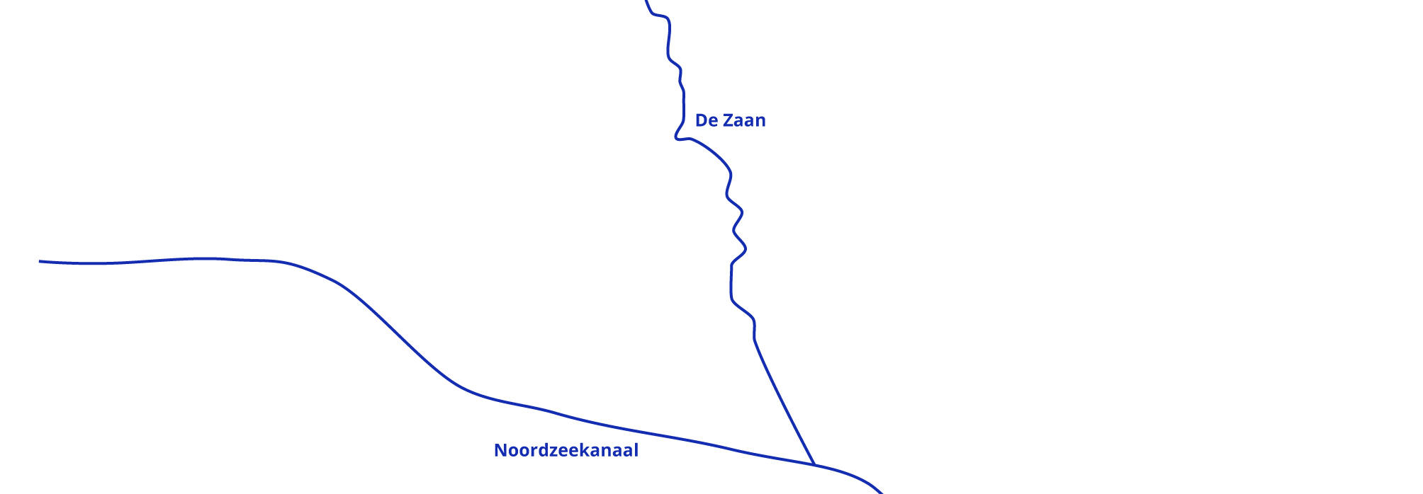 Vaarroutes Zaanstad